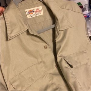 COPY - Dickies khaki long sleeve 1-2XL